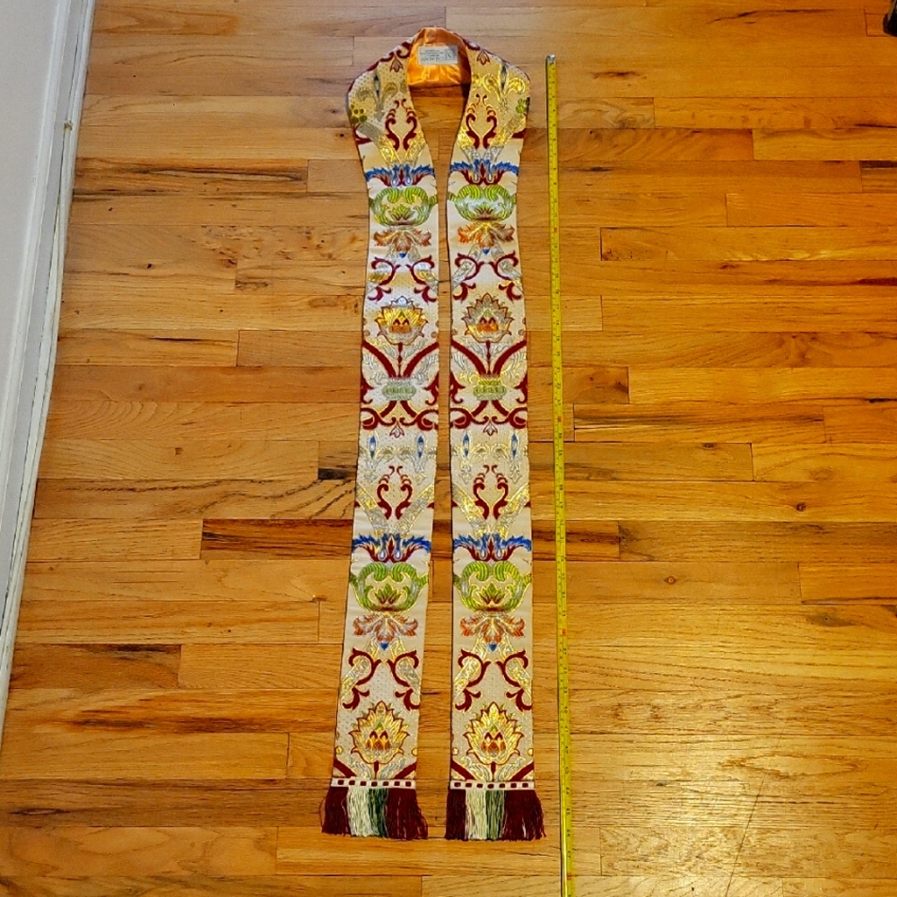 Religious Tapestry Stole